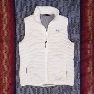 Under Armour ColdGear white fitted vest